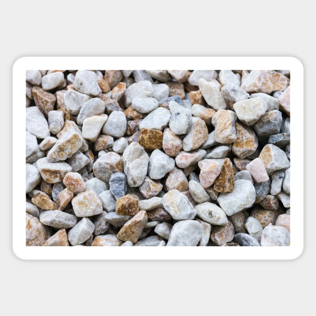 Rocks on the beach Sticker by textural